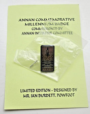 Annan Commemorative Millenium Badge Dumfries and Galloway 2000 Limited Edition