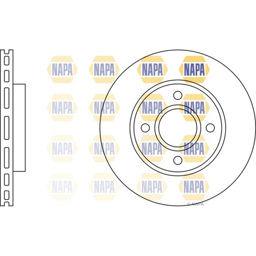 Brake discs vented for ford - discs,