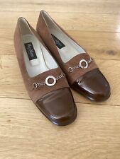 Marco Moreo Milan Slip On Loafers Brown Suede Made In Italy Size UK 5.5