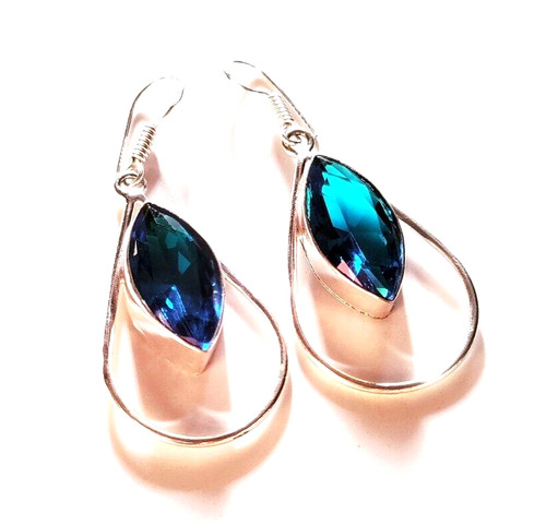 Swiss blue topaz gemstone - blue,