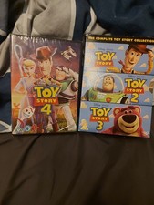 Toy Story Complete Collection Toy Story 1, 2, 3,4 DVD Set