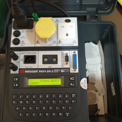 Megger pat4dv portable - megger, pat4dv/3