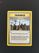Radio Tower 95/105 | Neo Destiny | Non Holo Trainer Card LP