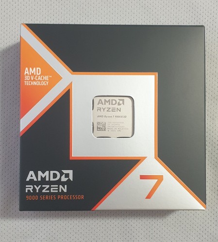 Amd ryzen 9800x3d cpu - 7,