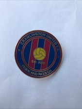 Cramlington United Football Club Enamel Pin Badge Non League Football Clubs