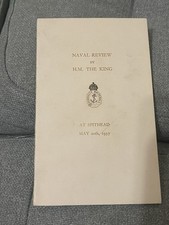 NAVAL REVIEW BY H.M. THE KING