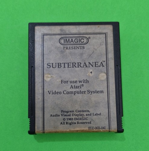 Subterranea atari 2600 imagic - 2600,