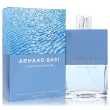 L'eau Pour Homme by Armand Basi Eau De Toilette Spray 4.2oz/125ML Men Woody Scnt