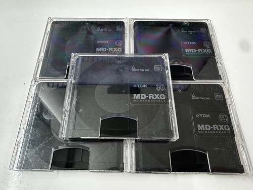 Tdk minidisc rxg - tdk, 80