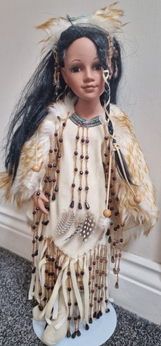Native american style doll - native,