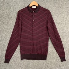 John Smedley Long sleeve polo