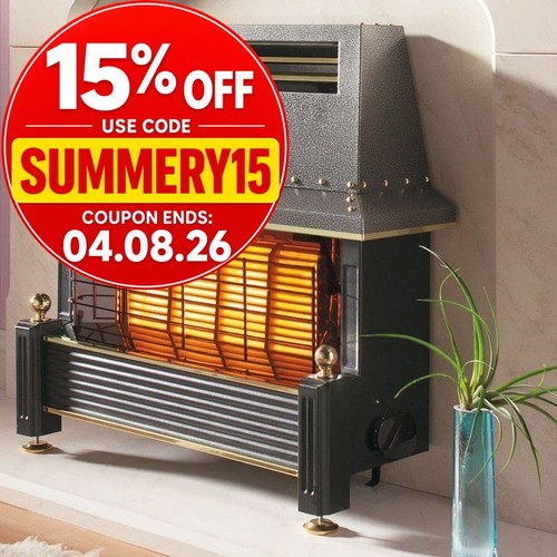 Flavel regent gas fire black - flavel,