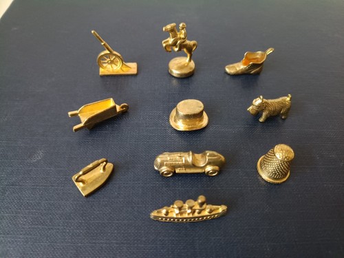 Monopoly deluxe gold metal - monopoly, 10