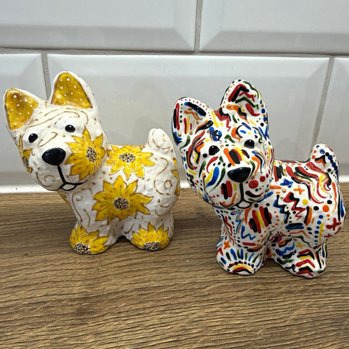 Hazlehurst ceramics dog - hazlehurst,