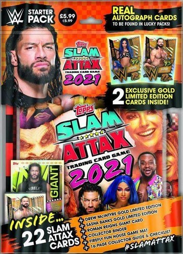 Wwe topps slam attax 2021 - slam,