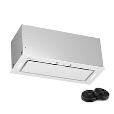 Cooker Hood 70 cm Extractor Fan Kitchen Chimney Hood LED Grease Filters 466 m³/h