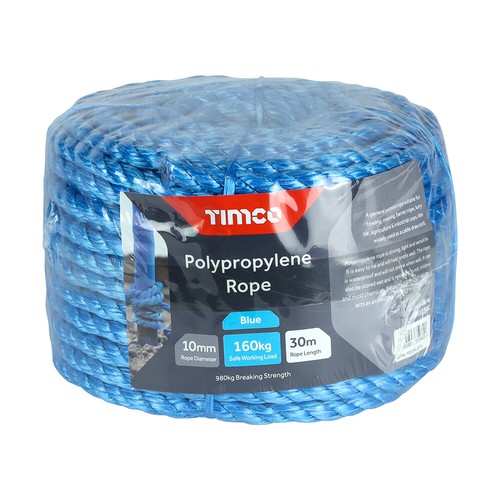 Timco polypropylene rope - timco,