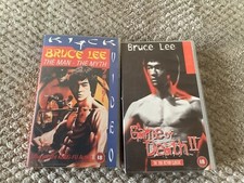 Bruce lee vhs video tapes - bruce,