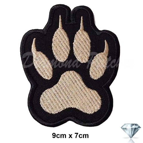 Tiger bear paw embroidery - ,