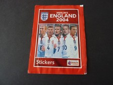 Merlin England 2004 Sealed Sticker Pack - Unopened Packet - Nice Condition!