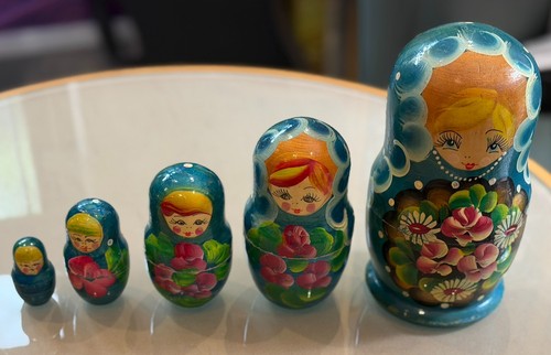 Russian toy matryoshka set - russian,