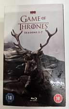 GAME OF THRONES Seasons 1-7 Blu Ray DVD Box Set Certificate 18- CG C94
