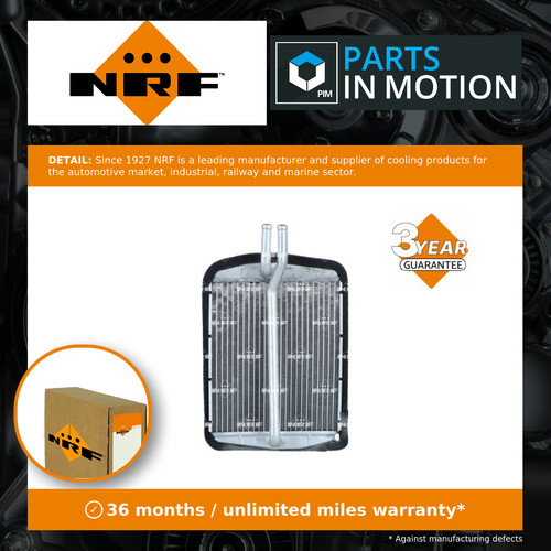Heater matrix fits ford - matrix,