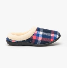 HOS Comfort SOPHIE Womens Casual Slip-On  Mules-Navy