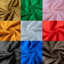 Short pile plush faux - pile,