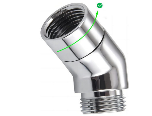 Shower elbow adapter 135 - shower,