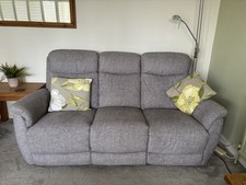 1 x 3 Seater and 2 x 1 Seater Sofa Recliners - Light Use Only - Excellent Cond