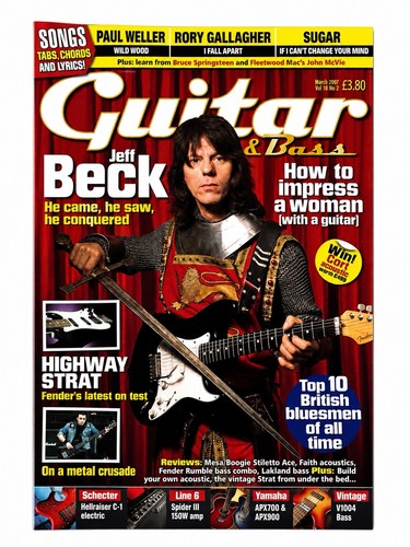 Guitar bass magazine march - guitar, &