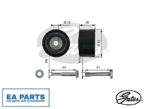Deflection guide pulley - deflection/guide,