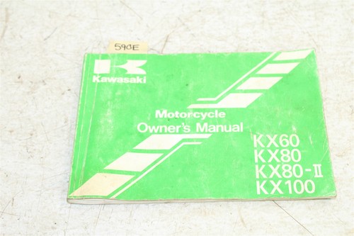 Oem kawasaki owners - owners, manual