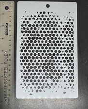 Stencil Background Dots