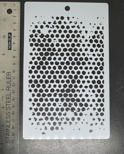Stencil background dots spots - stencil,