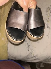 Original FITFLOPS - Pewter Coloured Platform FitFlop Shoes