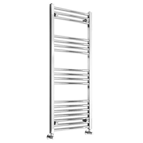 Towel radiator chrome - chrome, straight