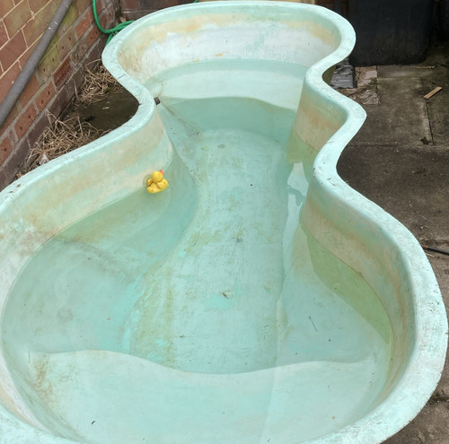 Green rigid fibreglass - rigid,