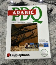 Linguaphone Arabic PDQ Quick Language Course 4 CD’s and Full Colour Couse Guide