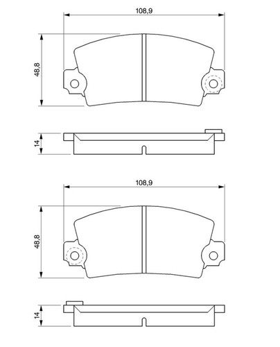 Fits bosch 986 - 461, 396