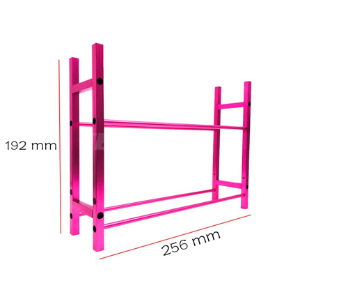 Aluminium tyre rack - aluminium,