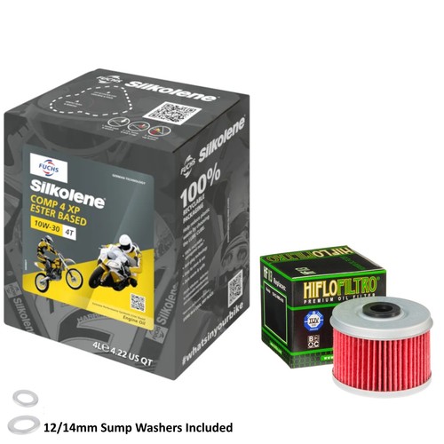 Xl125 varadero oil and filter - oil,