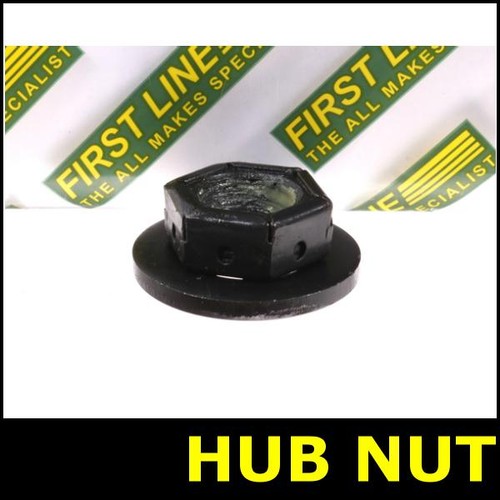 Hub nut rear - nut, fits