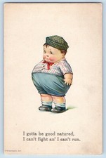 Twelvetrees Postcard Humor Fat