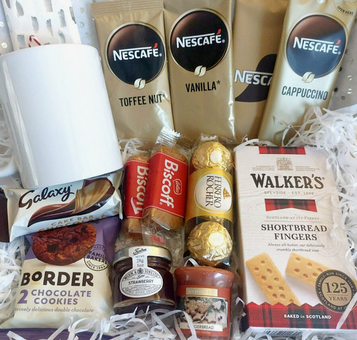 Birthday coffee hamper - hamper, gift