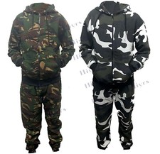 Mens camouflage TRACKSUIT