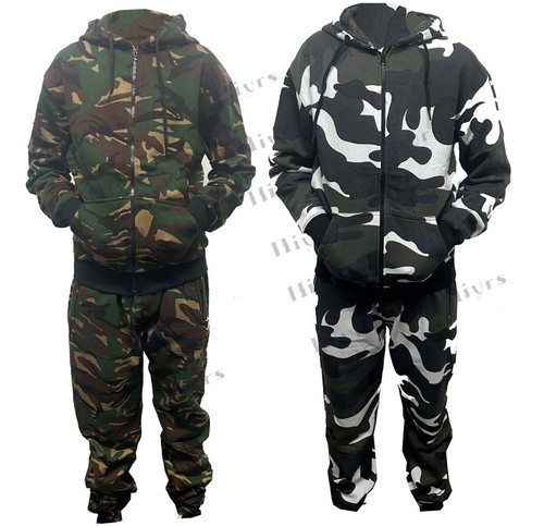 Mens camouflage tracksuit - mens,