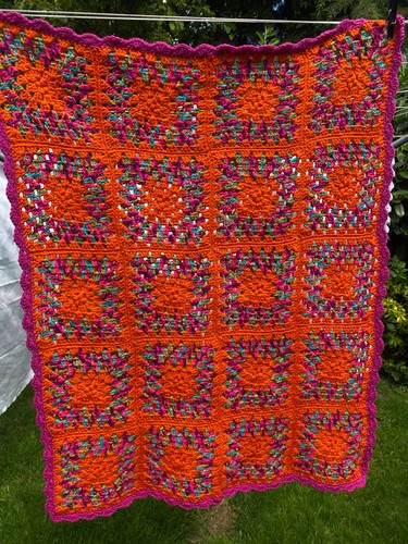 Hand knit crochet classic