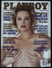 PLAYBOY US May 1999 CHARLIZE